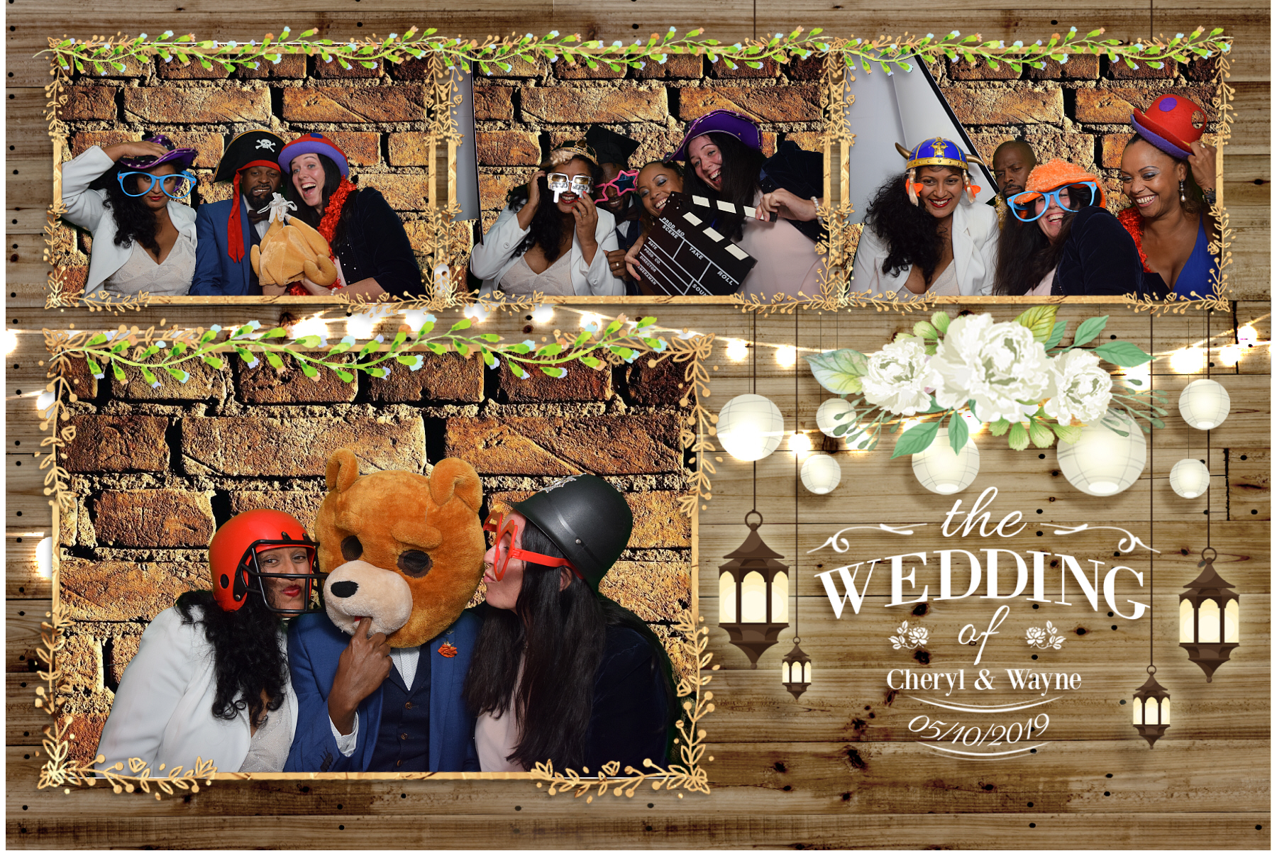 Cheryl & Wayne | View more photos from the event at gallery.blissbooth.co.uk/u/BlissBooth/Cheryl-Wayne